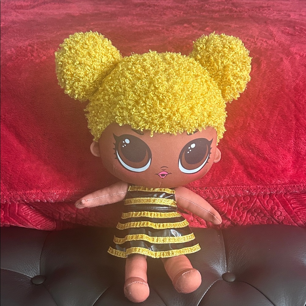 lol Surprise Queen Bee Yellow and Black Striped Doll